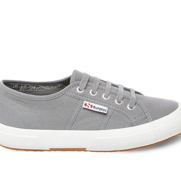 Superga Unisex Gray Cotu Classic S000010-M38 Sneakers Women's 6 Men's 4.5 - Picture 2 of 15
